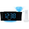 Blaupunkt CRP81USB radiobudzik z projektorem i ładowaniem USB, czarny