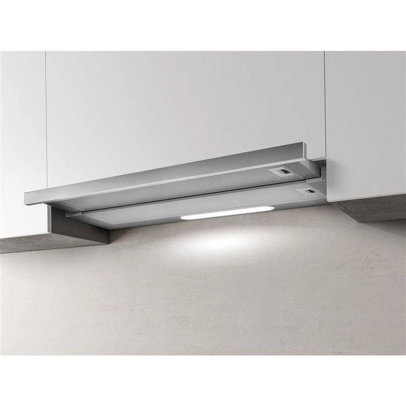 Elica ELITE14 LUX GRIX/A/50 Okap do zabudowy Srebrny, Stal nierdzewna 336 m³/h