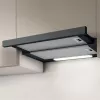 Okap do zabudowy Elica Elite 14 LUX 60 BL — szerokość 598 mm, wydajność 368 m³/h, aluminiowy filtr przeciwtłuszczowy, LED, 62 dB
