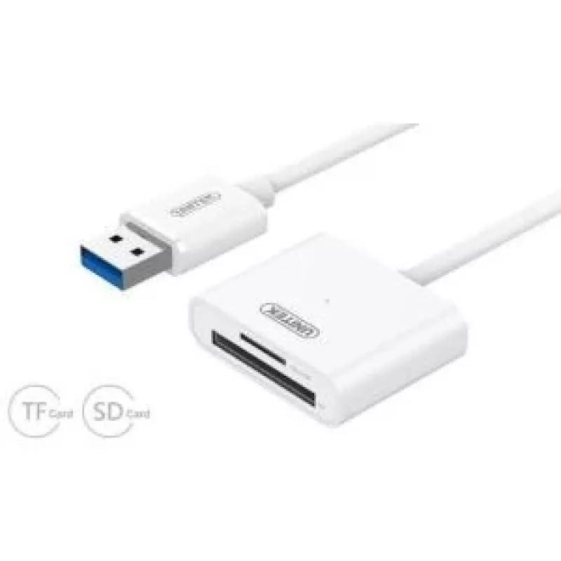 Unitek Y-9321 - Czytnik kart (SD, MicroSD, SDHC, MicroSDHC, SDXC, MicroSDXC) - USB 3.0