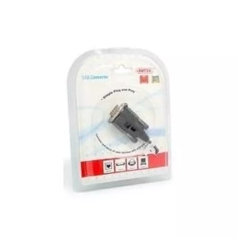 UNITEK Y-108 USB V.2.0 RS232 Czarny Przejściówka Interfejsu Kablowego (Y-108)