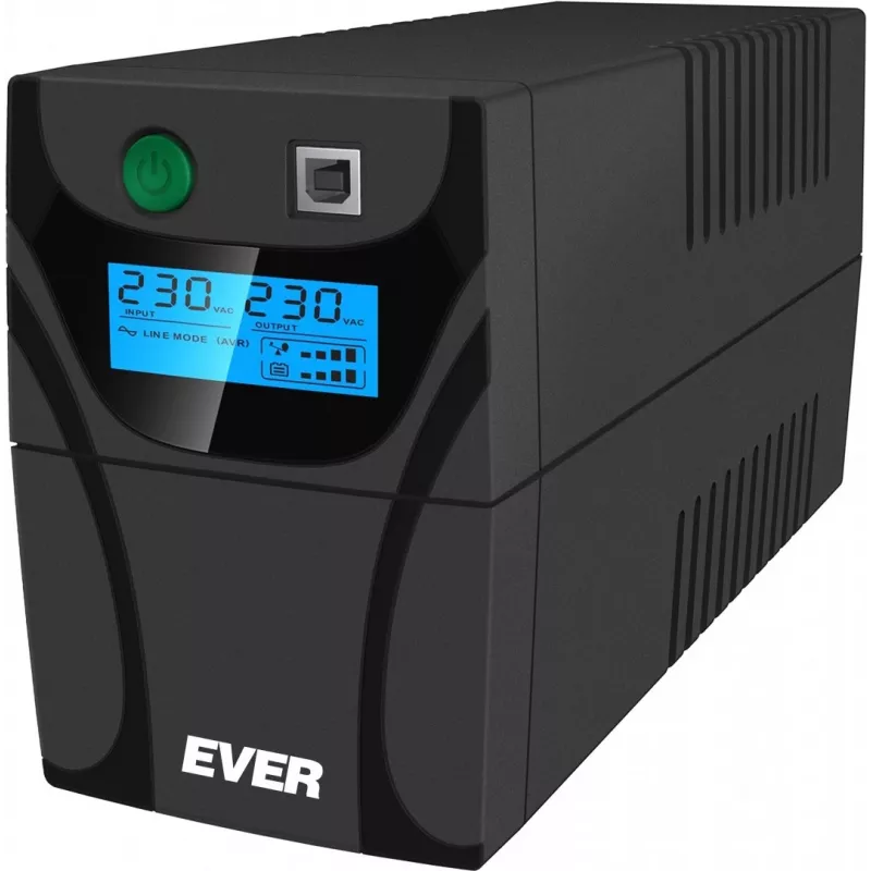 Ever EASYLINE 650 AVR USB Line-Interactive 0,65 kVA 360 W