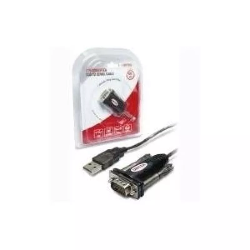 Przewód szeregowy UNITEK Y-105 Czarny 1,5 m USB Type-A DB-9