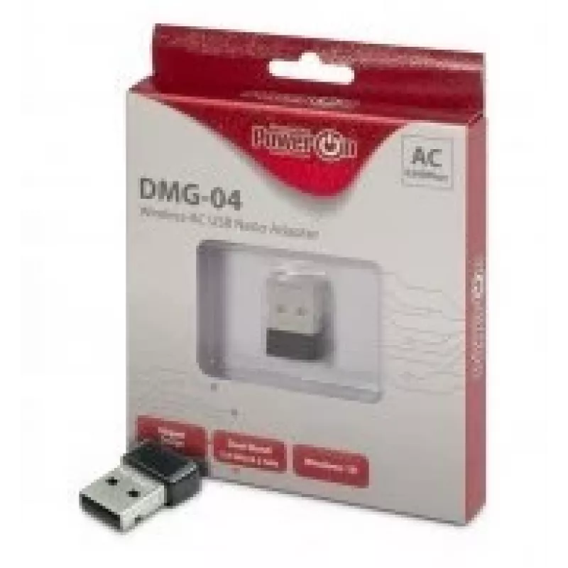 Inter-Tech karta sieciowa USB 2.0 650Mbps bezprzewodowa