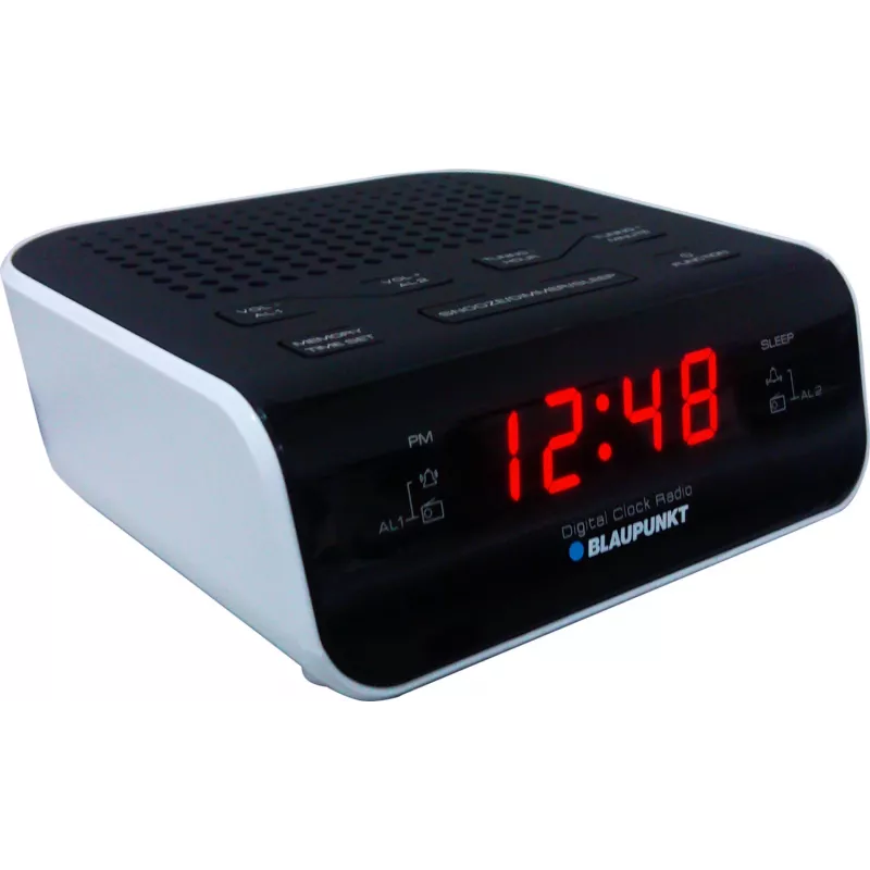 Blaupunkt CR5WH radio Clock Czarny,Biały