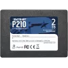 2,5-calowy dysk SSD SATA III PATRIOT P210 2 TB — odczyt 500 MB/s, zapis 400 MB/s, 7 mm