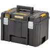 Skrzynka na narzędzia DeWalt DWST83346-1, aluminiowa, wodoodporna, 23 L, 332×301×440 mm, czarna