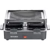 Grill Raclette Mini Severin z 4 małymi nieprzywierającymi patelenkami, 600 W