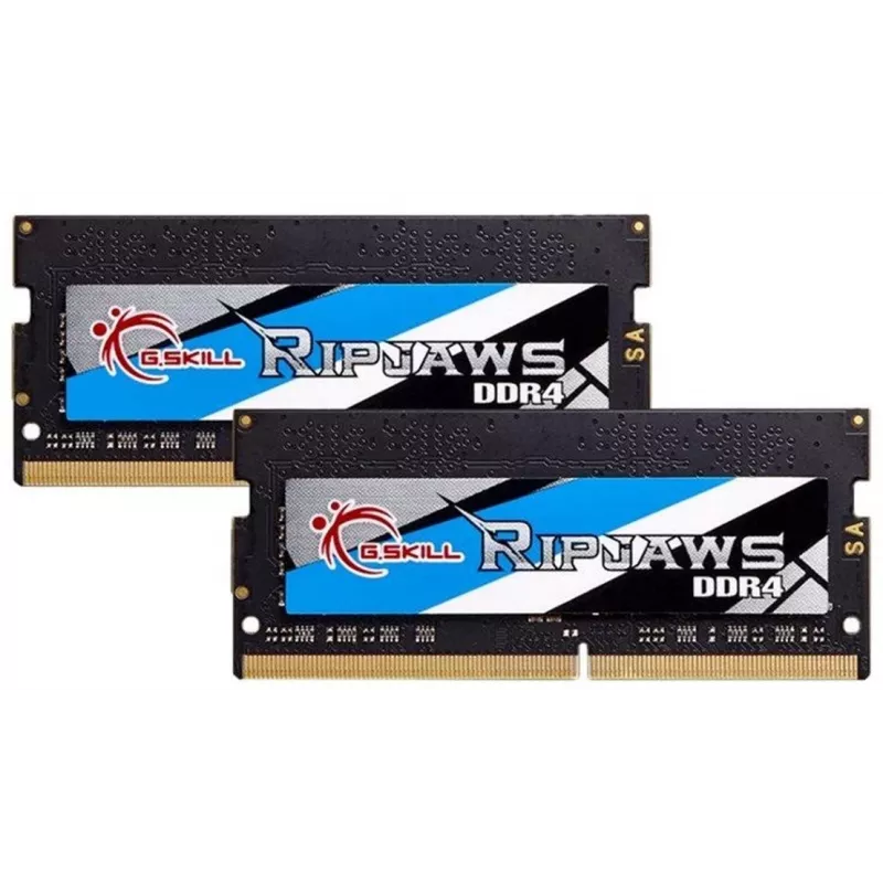 G.Skill Ripjaws - DDR4 - Kit - 32 GB: 2 X 16 GB - SO-DIMM 260-pin - 3200 MHz / PC4-25600 - Unbuffered