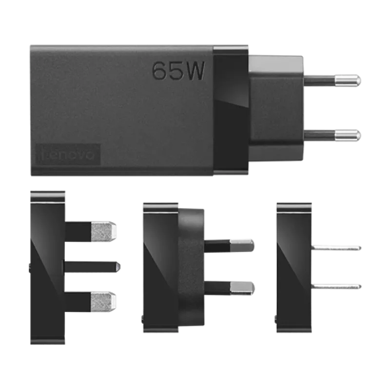 Lenovo 40AW0065WW ładowarka do urządzeń mobilnych Uniwersalna Czarna AC Wewnętrzna
