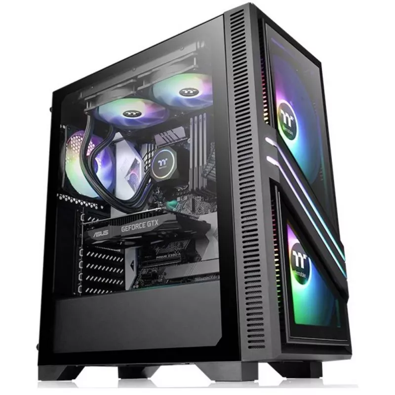 Obudowa PC Thermaltake Versa T35 TG RGB Midi Tower Czarny