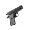 Zabawkowy metalowy pistolet policyjny Pulio model 15546/6 — realistyczny design, wytrzymała konstrukcja