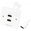 Kabel HDMI LogiLink AH0015, typ A, gniazdo-żeńskie żeński
