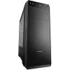 Obudowa PC MODECOM Oberon Pro Midi Tower — czarna, obsługuje ATX/microATX/ITX, 7 slotów rozszerzeń, GPU do 395 mm, 5 zatok HDD/3 SSD