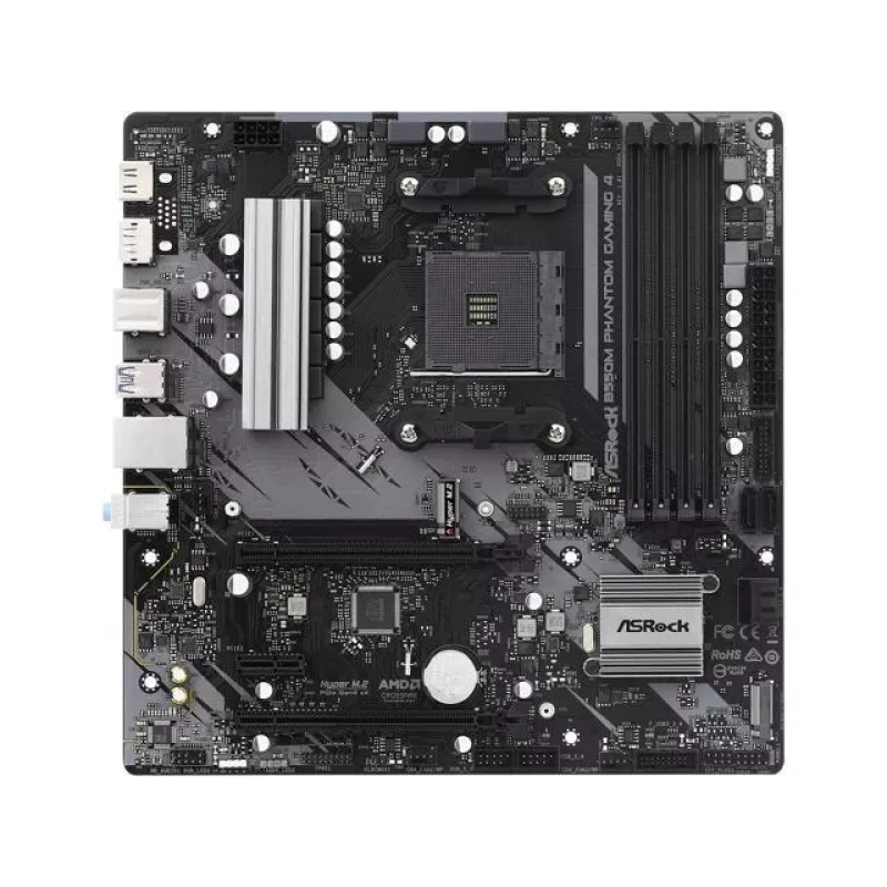 Płyta główna ASRock B550M Phantom Gaming 4 AMD B550 Socket AM4 micro ATX