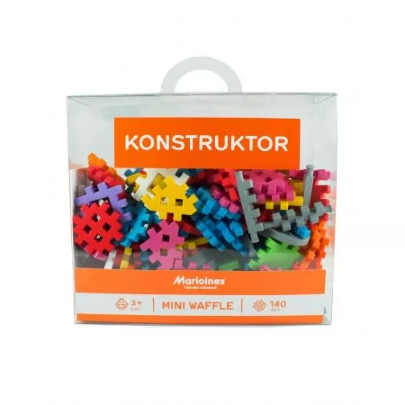 Mini Waffle klocki konstrukcyjne 140 sztuk w Konstruktorze MARIOINEX 902363