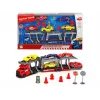 Mechaniczny zestaw zabawkowy Dickie City Set 203745012 z pojazdami i akcesoriami