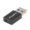 Lanberg AD-UC-UA-01 Przejściówka interfejsowa USB 3.0 Type A na USB 3.0 Type C Czarny (AD-UC-UA-01)