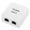 Lanberg OS6-0002-W kabel Interface/Gender Adapter 2 X RJ-45 Biały (OS6-0002-W)