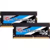 SO-DIMM 16 GB DDR4-3200 (2x 8 GB) Dual-Kit, Arbeitsspeicher schwarz, F4-3200C22D-16GRS, Ripjaws, INTEL XMP