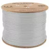 Kabel sieciowy LANBERG LCUF6L-11CU-0305-S U/FTP Cat6a na bębnie, 305 m, 23 AWG, 500 MHz, szary