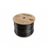 Kabel sieciowy LANBERG Cat5e U/UTP LCU5-21CU-0305-BK, 305 m, 24 AWG, płaszcz PVC, czarny