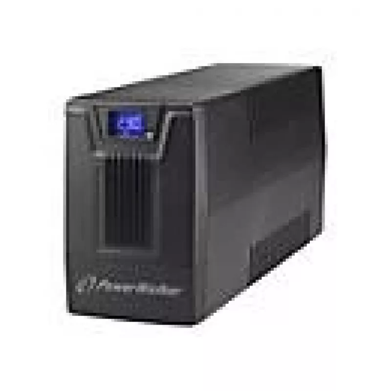 Zasilacz awaryjny UPS PowerWalker VI 800 SCL FR — Line‑Interactive UPS 0.8 kVA (480 W), 2 gniazda typu E, USB, RJ-45/RJ-11, bateria 12V 9Ah, wieża, czarny