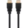 Goobay Series 2.1 8K Ultra High-Speed HDMI™ Kabel mit Ethernet, Schwarz, 3 m - Hochgeschwindigkeitskabel für 8K@60 Hz (47575)