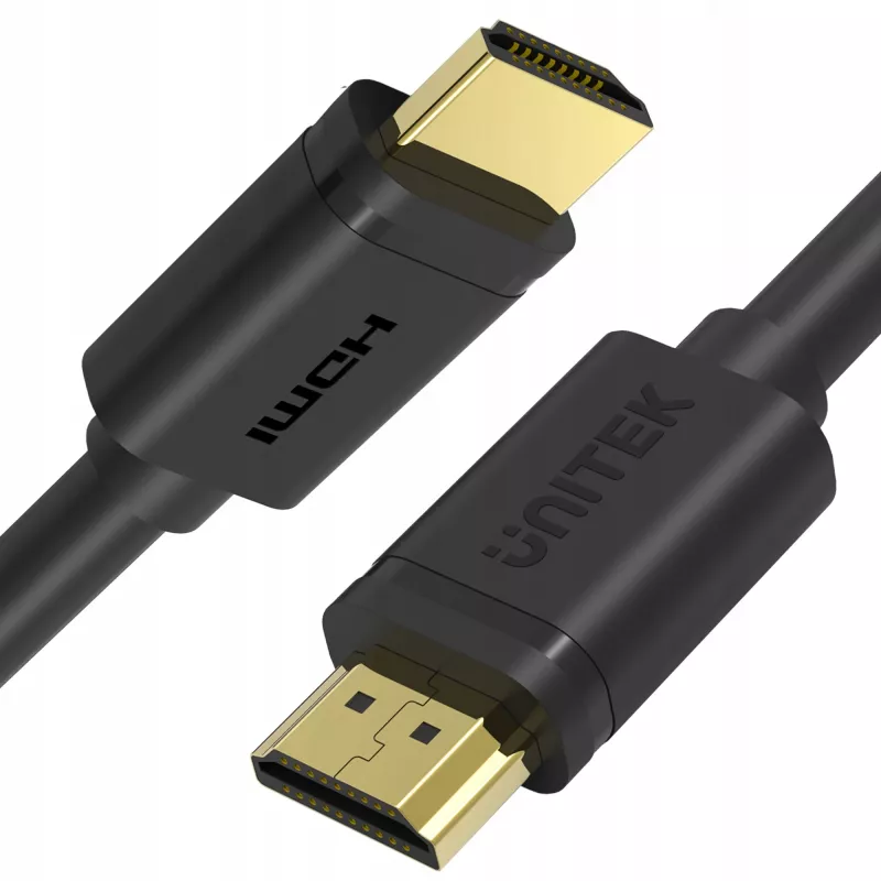 UNITEK Y-C136M Kabel HDMI 1 m HDMI Type A (Standard) Czarny