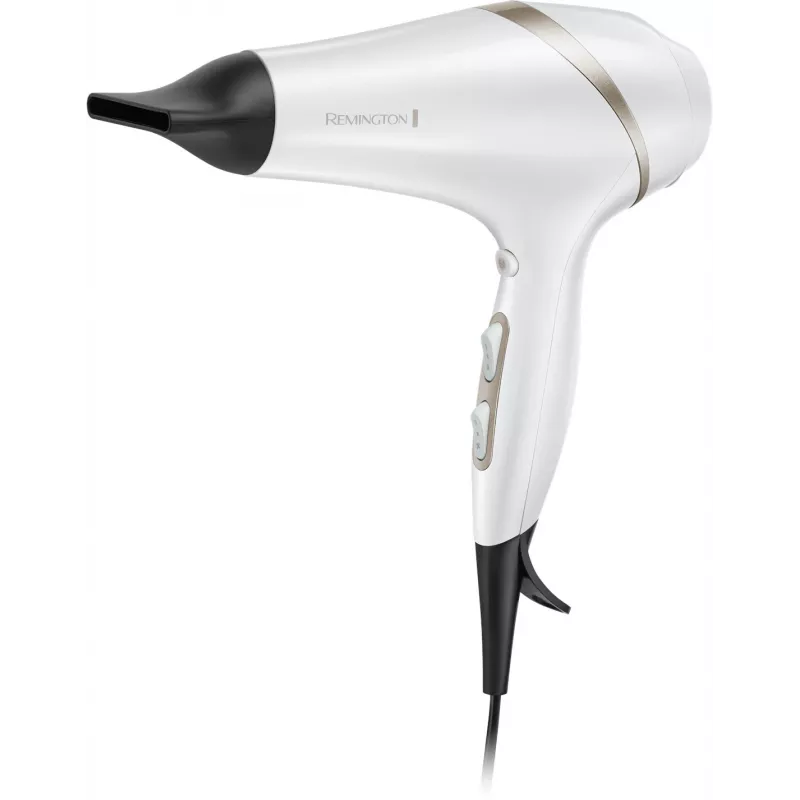 Suszarka do włosów Remington AC8901 HYDRAlux 2300 W 3 ustawienia temperatury Funkcja jonowa Dyfuzor Biała