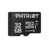 Karta pamięci microSDHC PATRIOT PSF32GMDC10 — 32 GB, UHS‑I, Class 10 (U1), V10, 80 MB/s, czarna