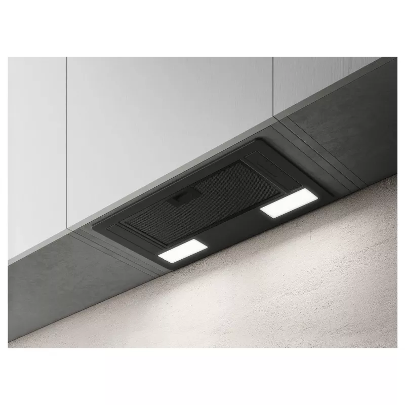 Elica ERA-LUX-BLK-60 60 cm czarny Okap do zabudowy Era Deluxe
