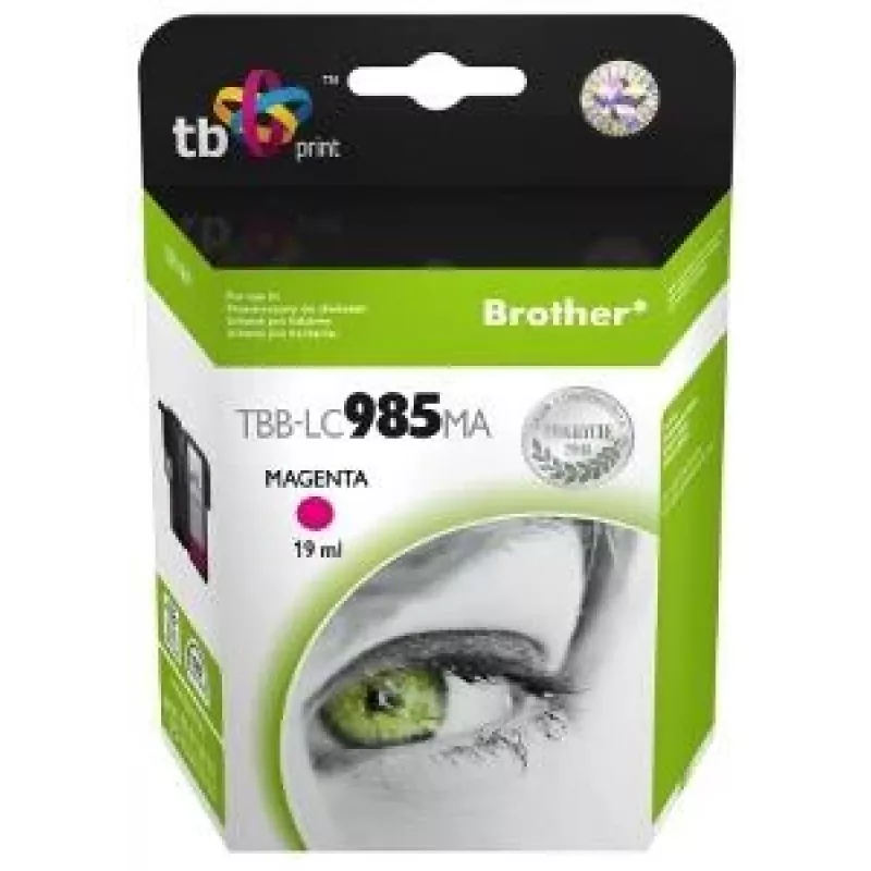 Wkład atramentowy TB Kompat. S Brother LC 985 MA 100% N