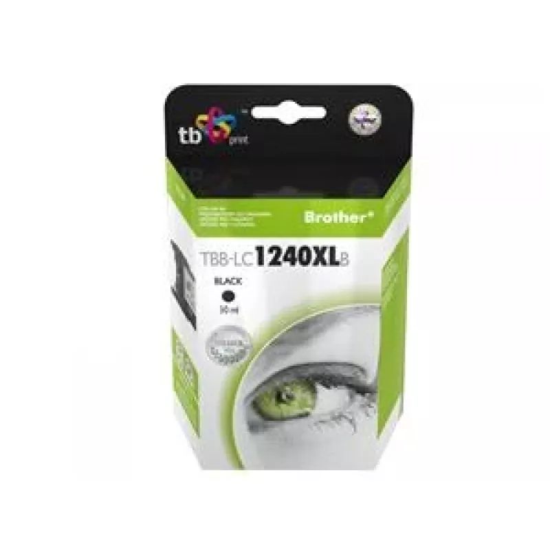 Tusz do Brother MFC-J6511DW LC1240XL Czarny TBB-LC1240XLB