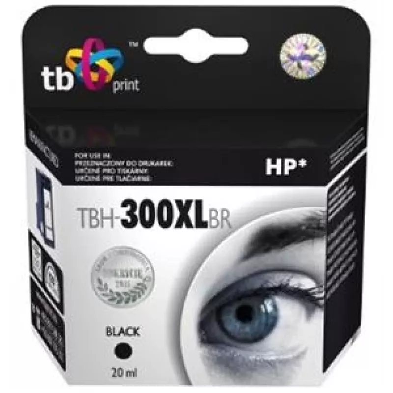 Ink do HP DJ F2420 Czarny regenerowany TBH-300XLBR