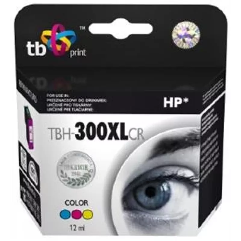 Tusz do HP DJ F2420 Color regenerowany TBH-300XLCR