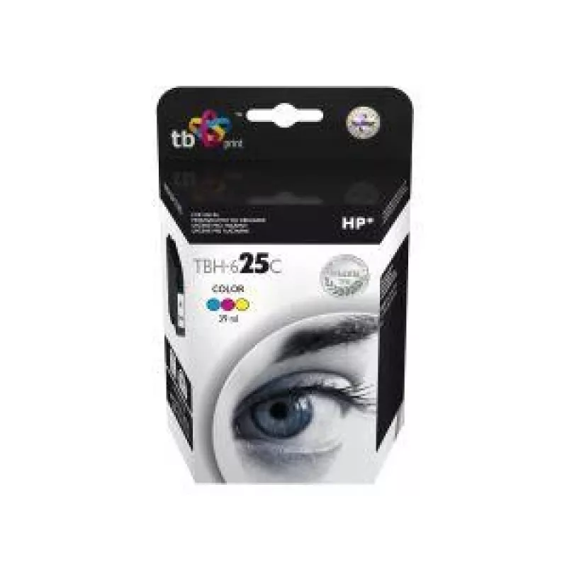 TBH-625C (HP nr 17 – C6625A) Kolorowy tusz regenerowany