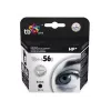 Tusz TBH-656B (HP nr 56 - C6656A) czarny regenerowany