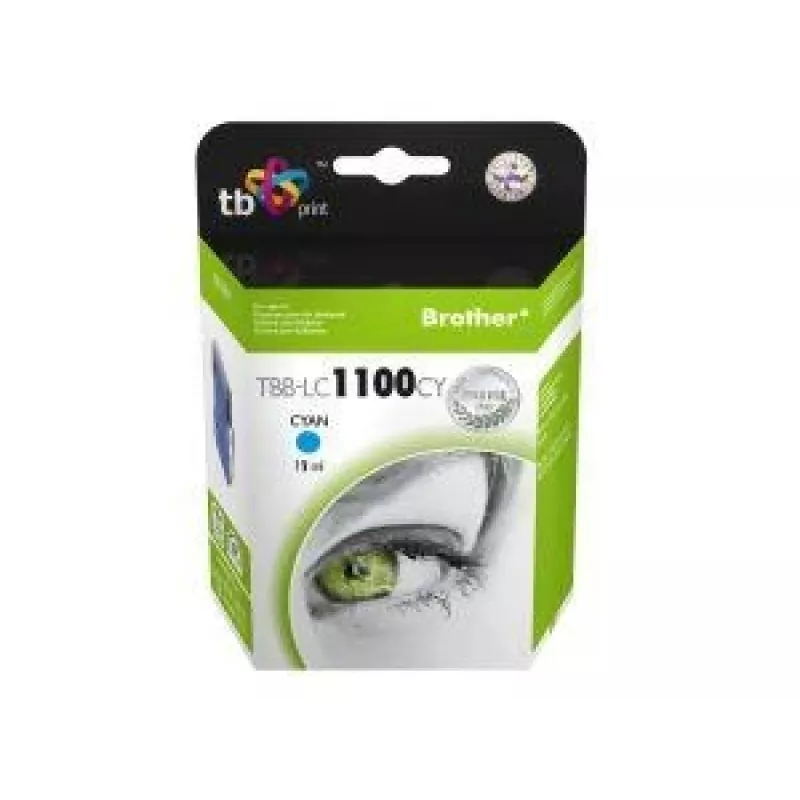 Tusz TBB-LC1100CY (Brother LC980/1100) cyjan 100% nowy