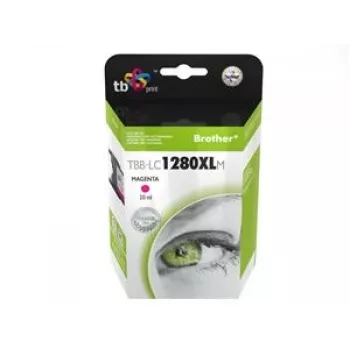 Wkład atramentowy TB Kompat. S Brother LC 1280XLM 100%N