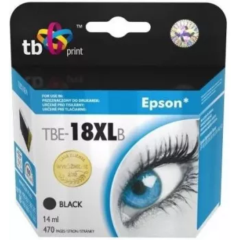 Wkład atramentowy TB Kompat. S Epson T1811 Bk 100% Nowy