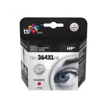Wkład atramentowy TB Kompat. S HP CB324EE (No.364), TBH-364XLMR, magenta