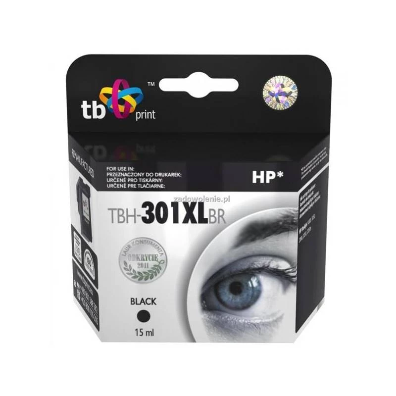Tusz do HP DJ1050/2050 Czarny regenerowany XL TBH-301XLBR