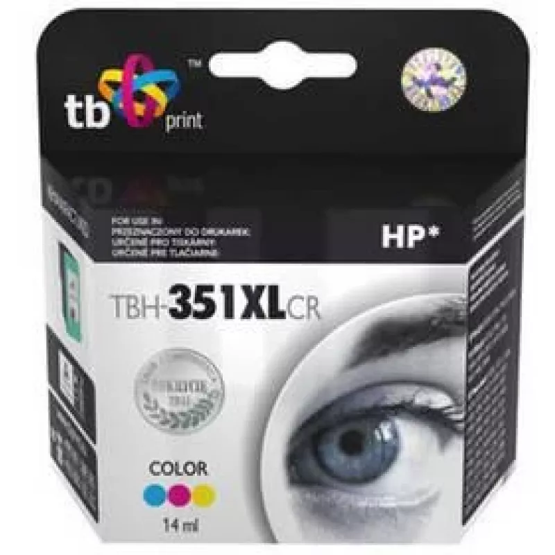 Wkład atramentowy TB kompatybilny z HP 351XL Color Ref., CB338EE