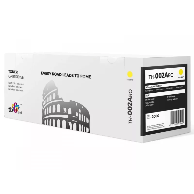 Toner TH-002ARO (HP Q6002A) żółty regenerowany nowy OPC