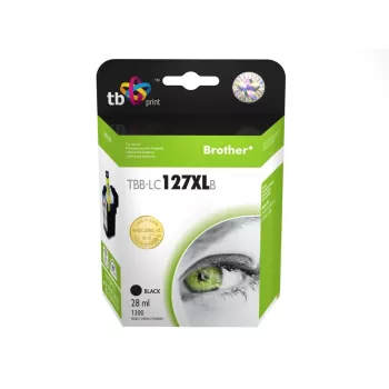 Kompatybilny wkład atramentowy Brother LC127XLB 100% nowy