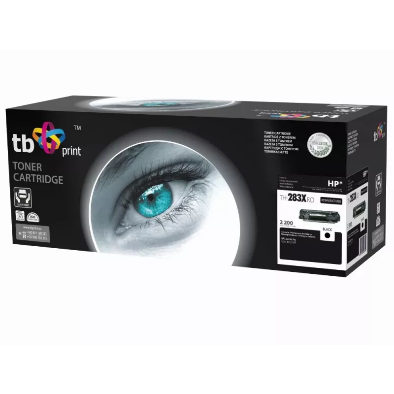 Toner TB kompatybilny z HP CF283X Czarny,2200,ref