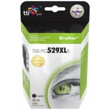 Ink. Kaz. TB kompatybilny z Brother LC529/539 PIG BK nowy