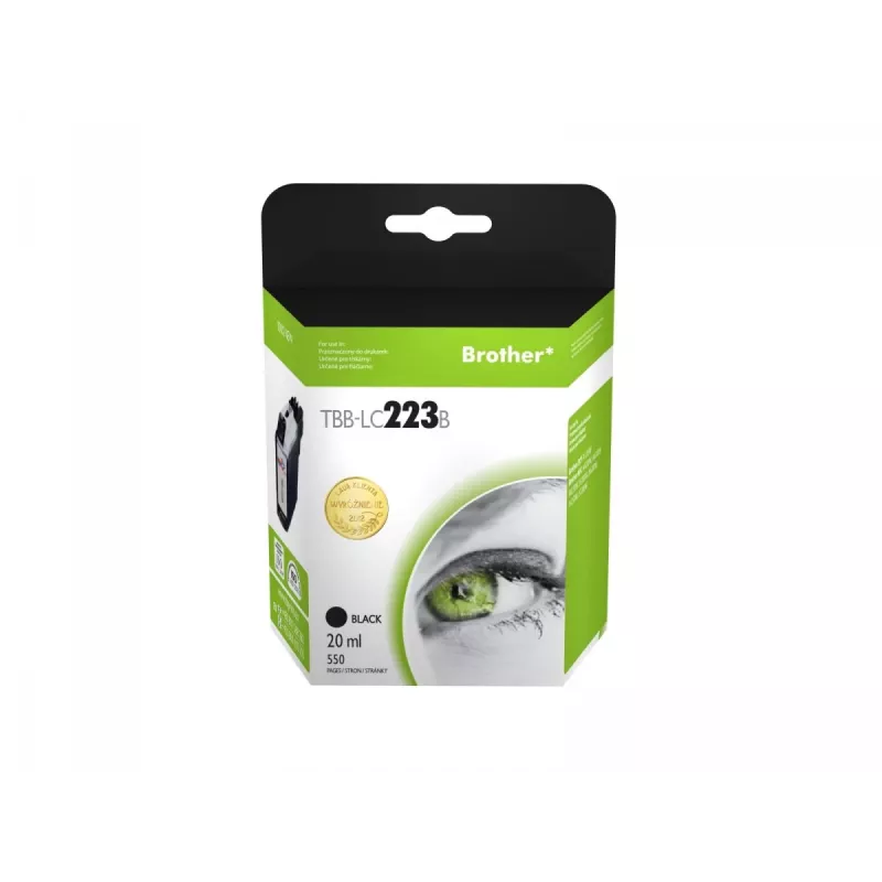 Tusz do Brother LC223 Czarny TBB-LC223B