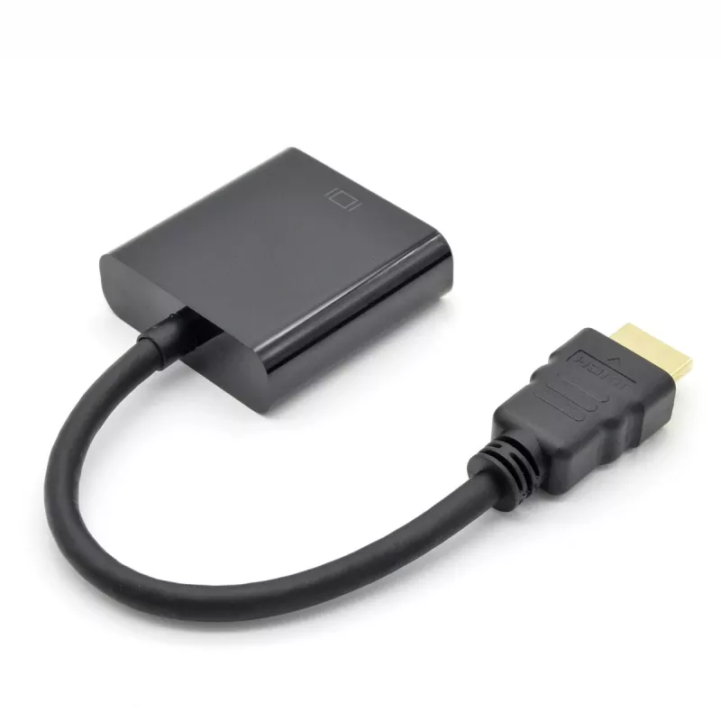 adapter kablowya VGA na HDMI TB AKTBXVAHMVGAF15 15 cm, VGA (żeńskie) na HDMI (męskie)